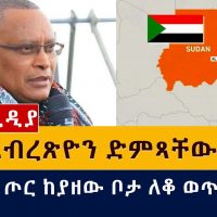 ዶ/ር ደብረጽዮን ድምጻቸው ተሰማ | የሱዳን ጦር ከያዘው ቦታ ለቆ ወጥቷል? | Debretsion Gebremichael