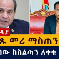 Egypt’s Sisi warns Ethiopia dam risks ‘unimaginable instability’ | ግብጽ ማስጠንቀቂያ ሰጠች | ከንቲባው ከስልጣን ለቀቁ