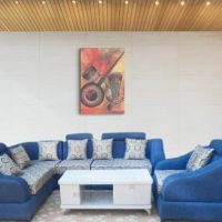 Grey Sofa Sectional Sofa (L-Shaped)