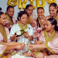 Habesha Bride Squads. 
How many likes for these beautiful bride and her bridesma Habesha Dress & Fashion