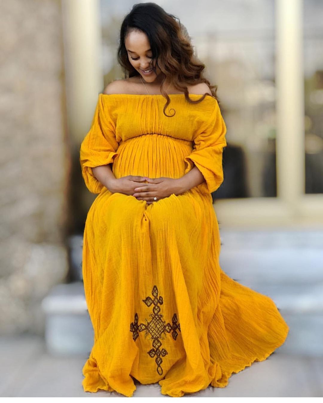 Habesha kemis for baby shawor