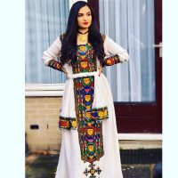 Queen Sheeba Dress 
ንግስተ ሳባ ቀሚስ 
ድዛይን በ/ designed by 
 Habesha Dress & Fashion