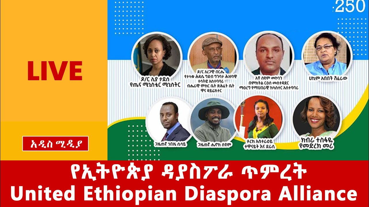 United Ethiopian Diaspora Alliance Meeting - LIVE