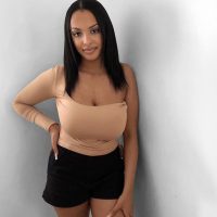 Pretty in Our Nude Colour  One Shoulder Long Sleeve Top  Available in 5 colours  Habesha Girls