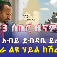 Ethiopia: 3 ሰበር መረጃ | ጠ/ሚ አብይ ደብዳቤ ደረሳቸው | የአማራ ልዩ ሃይል ከሽሬ ወጣ - Addis Daily News