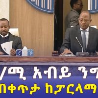 Ethiopia - የጠቅላይ ሚኒስትር አብይ ንግግር ክፍል 2 | Prime minister Abiy Ahmed Speech | Live