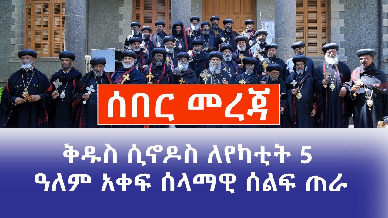 Ethiopia: [ሰበር መረጃ] የቅዱስ ሲኖዶስ ሙሉ መግለጫ | ለየካቲት 5  ዓለም አቀፍ ሰላማዊ ሰልፍ ተጠርቷል - Addis Daily አዲስ ደይሊ