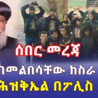Ethiopia: [ሰበር መረጃ] ጥቁር በመልበሳቸው ከስራ ተባረሩ | አቡነ ሕዝቅኤል በፖሊስ ታፈኑ - Addis Daily