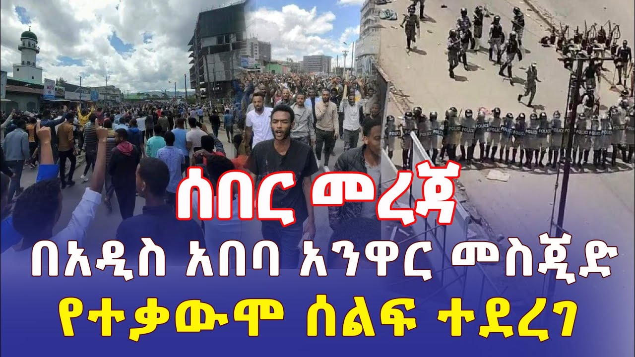 Ethiopia: [ሰበር መረጃ] በአዲስ አበባ አንዋር መስጂድ የተቃውሞ ሰልፍ ተደረገ - Addis Daily